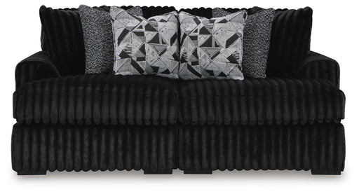 Midnight-Madness Super Chaise - Onyx
