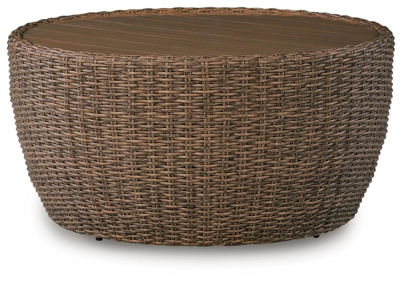 Double Point Outdoor Coffee Table