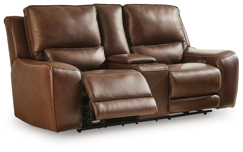 DeepWakes Power Reclining Loveseat with Console