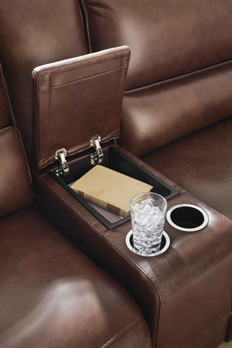 DeepWakes Power Reclining Sectional with Chaise