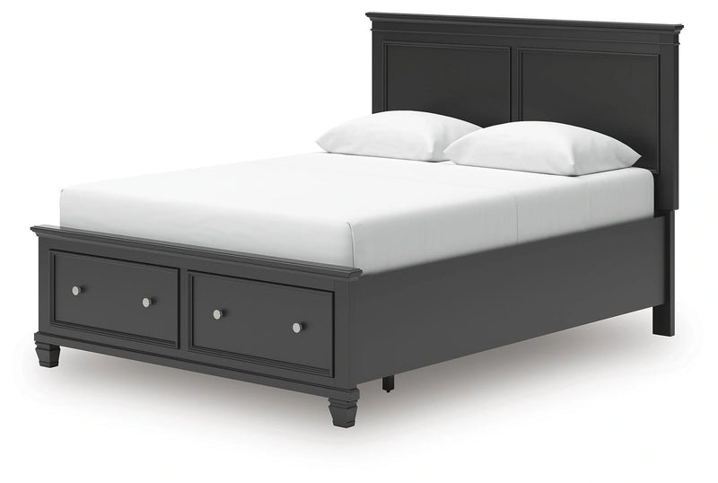 Lanolee Panel Storage Bed