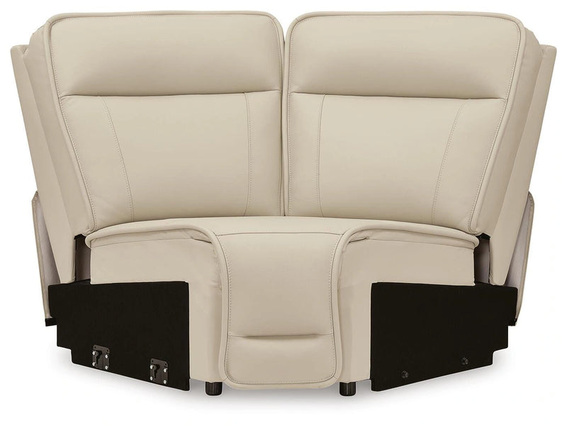 Double Deal Reclining Sectional with Console
