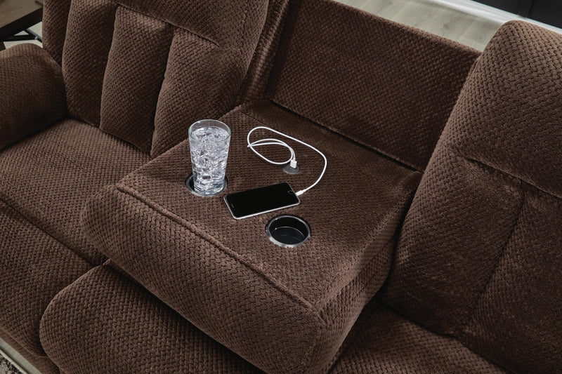 Observation Power Reclining Sofa with Drop Down Table